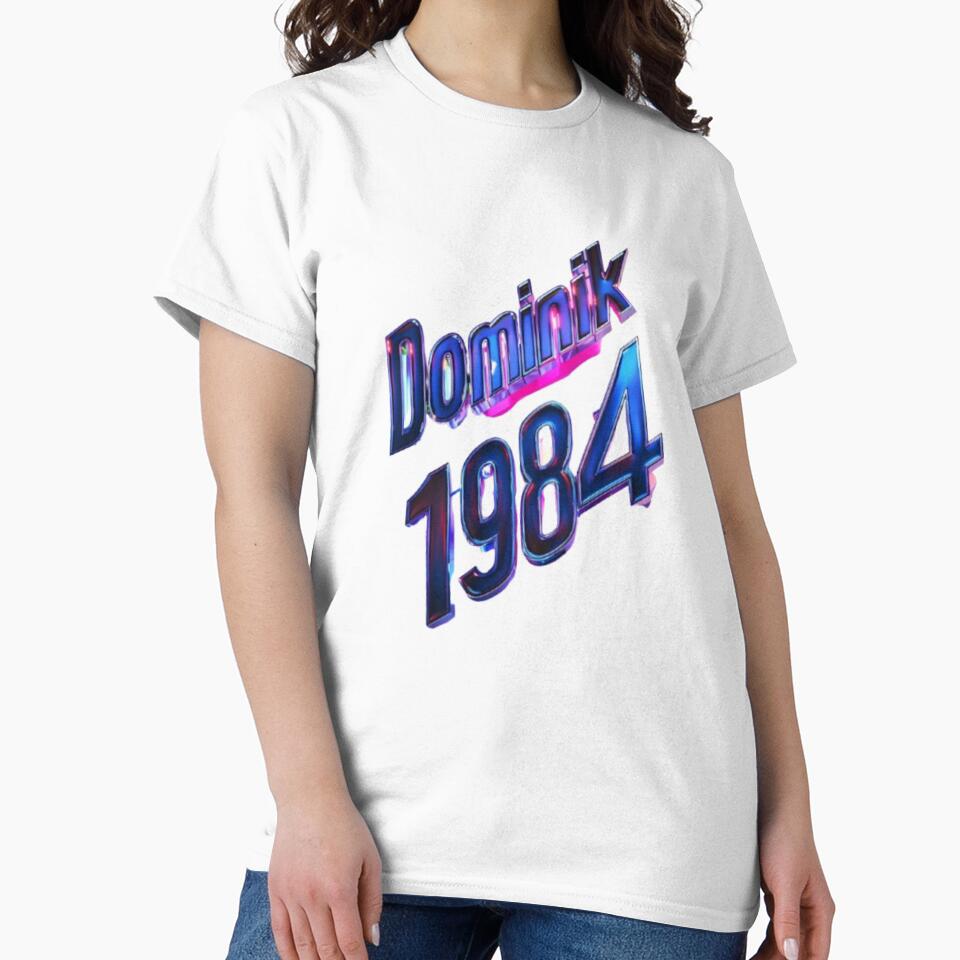 Dominik 1984 – Neon Noir Chrome by AlexLineArt