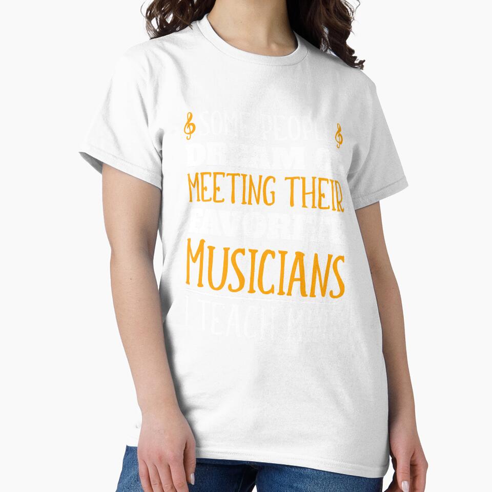 Cute Music Teacher And Musical Instrument Teacher Gift by JackCurtis1991