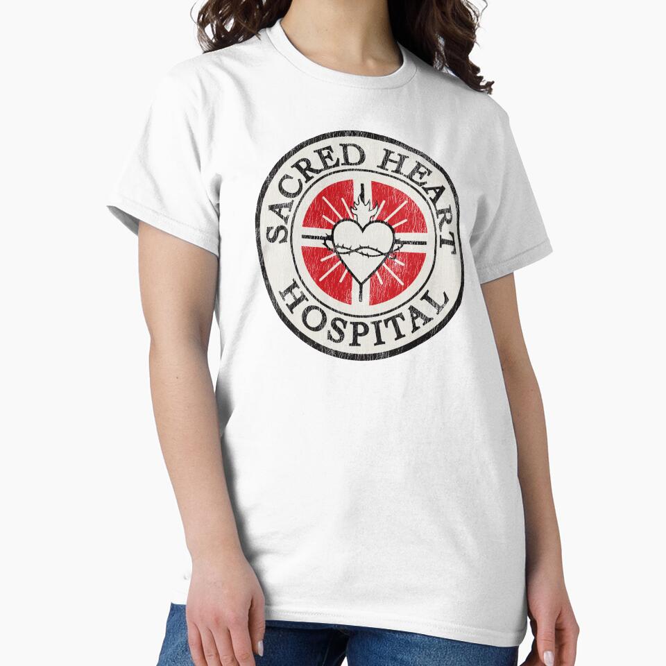 Sacred Heart Hospital Logo Scrubs Worn by Alema Art
