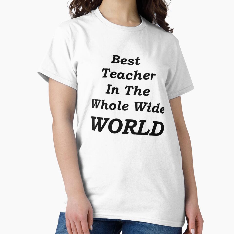 Best Teacher in the Whole Wide World by ThingsByJoy