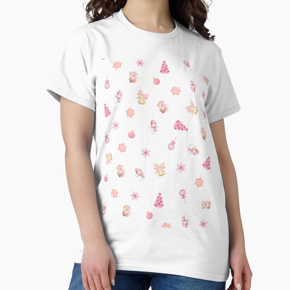 Cozy Pink Christmas Pattern (TB) by Trueli0n