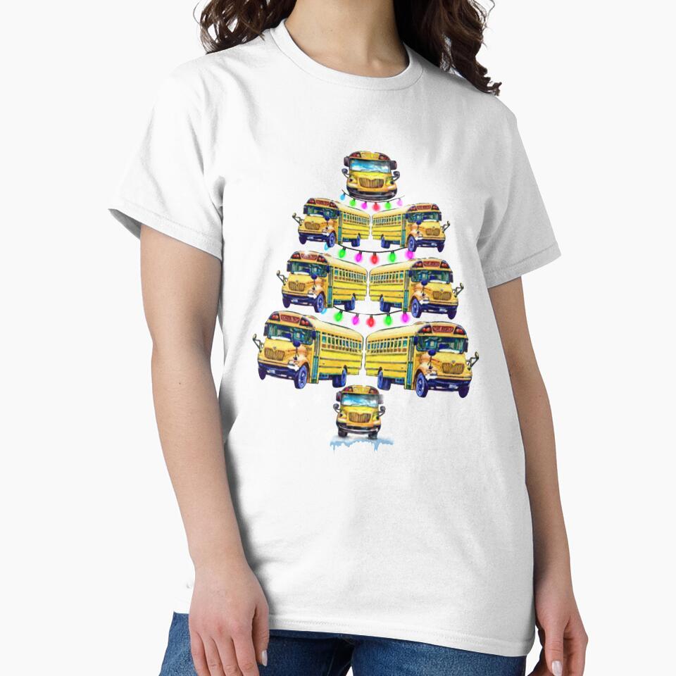 School Bus Christmas Tree by ClamenTaon