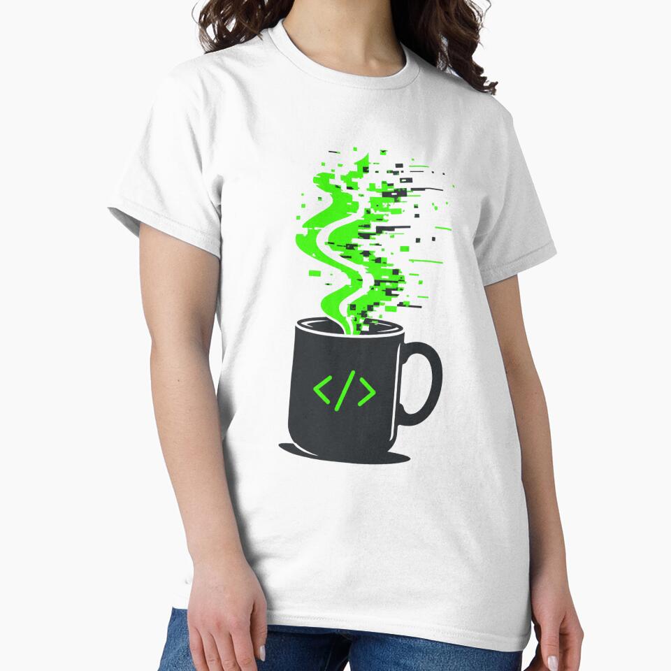 Glitch In The Matrix Funny Coffee System Error Corporate by PixelPublishing