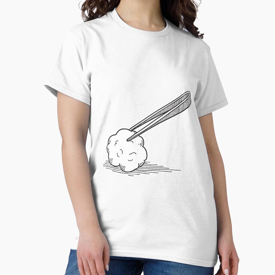 Tweezers Beside Cotton Piece by rasagamastore
