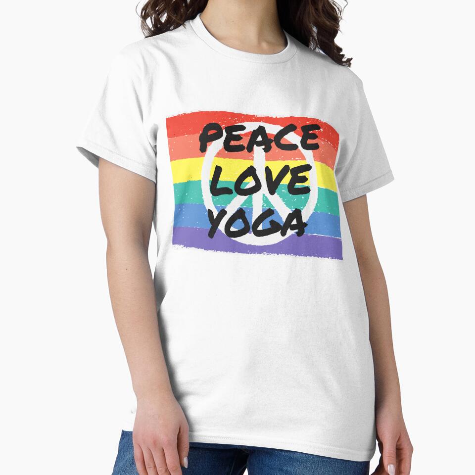 Peace. Love. Yoga by TheGreenGoat