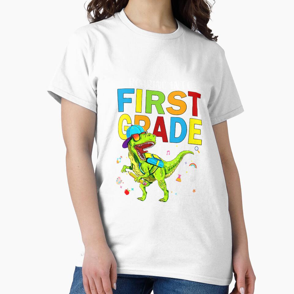 Roaring Into First Grade Student First by BundlerVq
