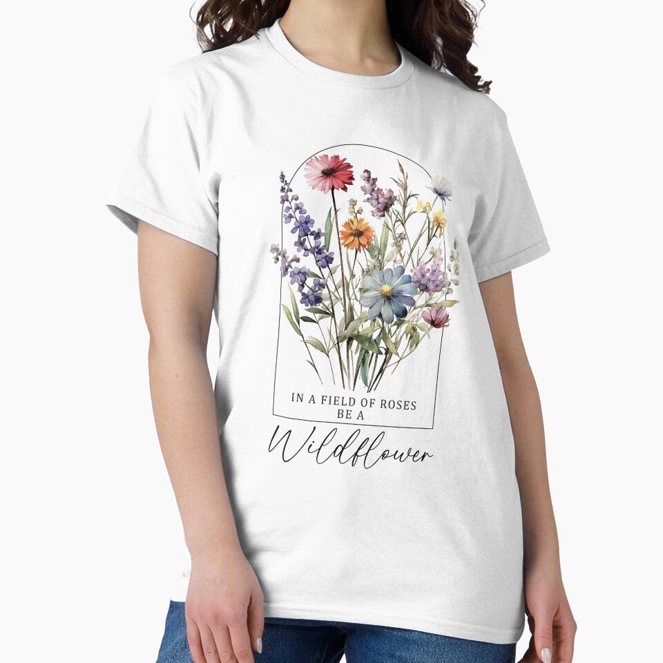 In A Field Of Roses Be A Wildflower (Affirmation) by Hope London