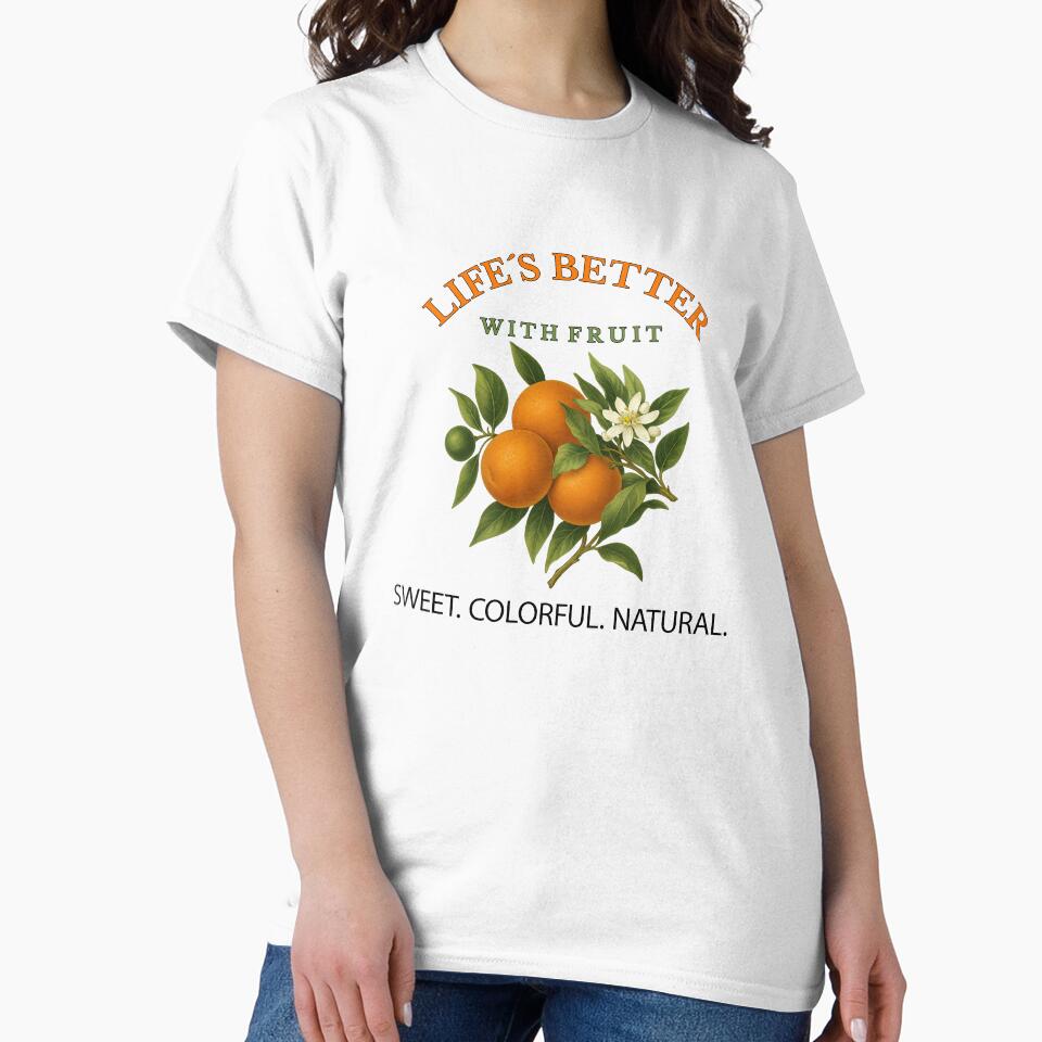 Life Is Better with Sun-Ripened Oranges by LuxeDigiArt