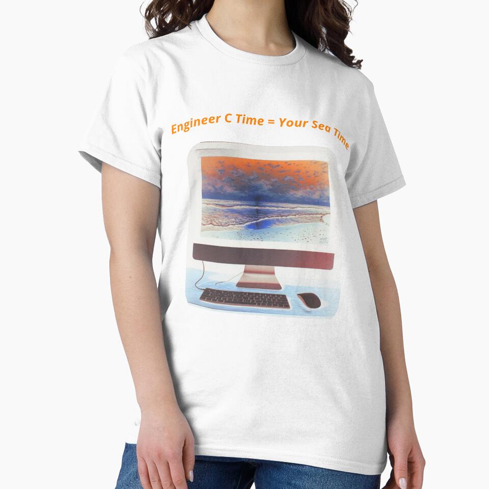 Engineer C Time, a computer gift, for the computer geek by PiperParrot