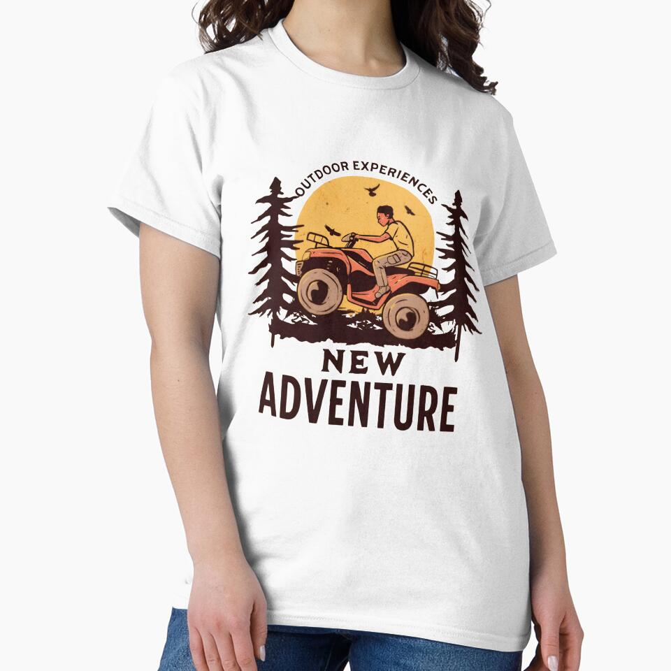 Outdoor Adventure ATV Retro Design by PurelyDesign