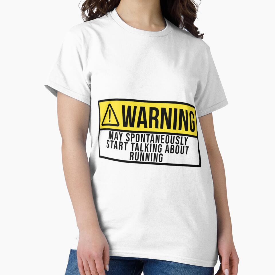 May Spontaneously Start Talking About Runnin| Perfect Gift by sherricam