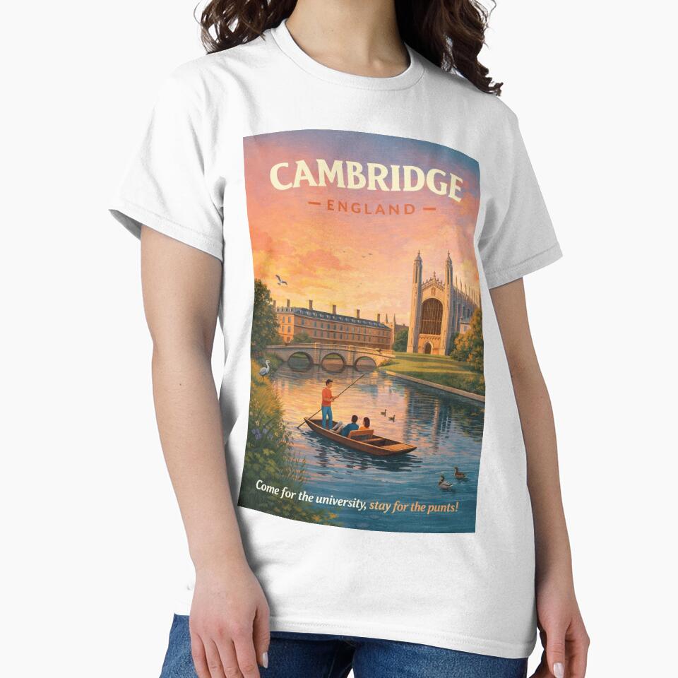 Cambridge England River Cam King's College Chapel Trinity College Cambridge University by Aryabek