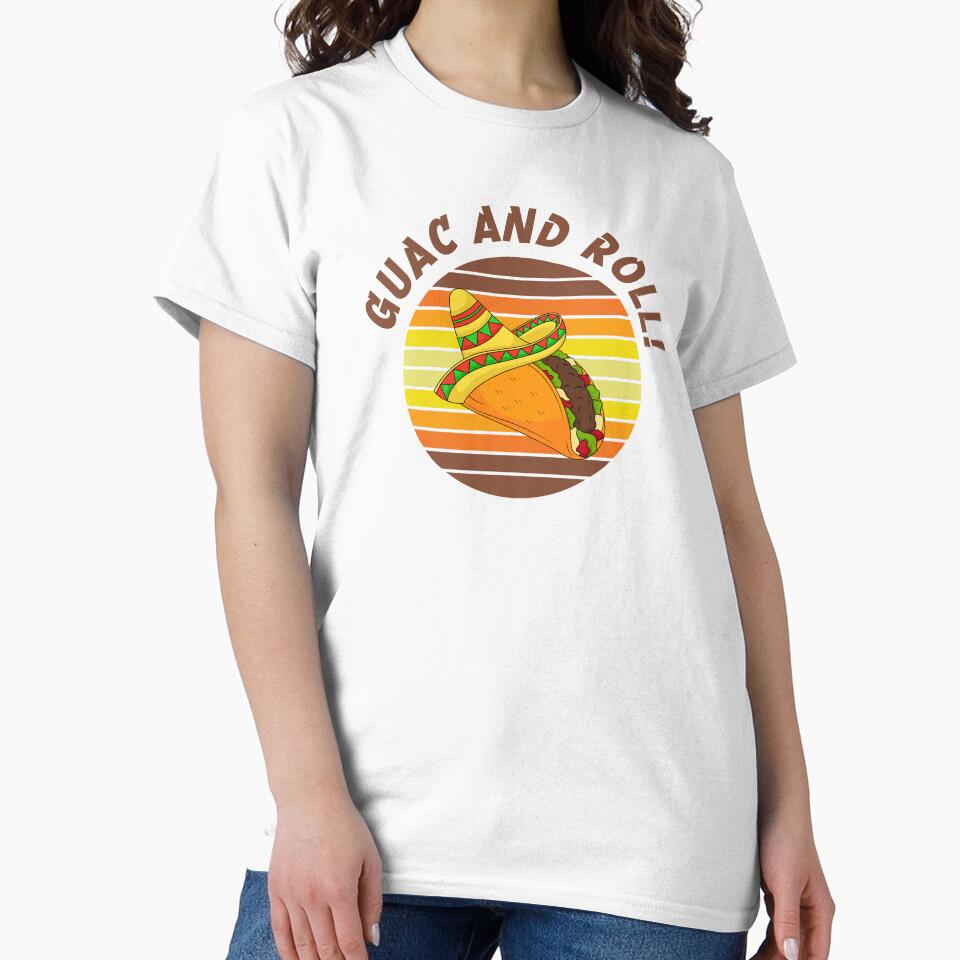 Guac and Roll – Rockin’ Taco Vibes Design by SunsetReverie