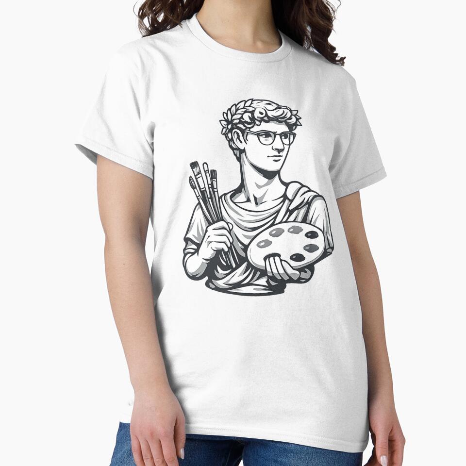 Art Teacher Sculpture by happyteeshirt