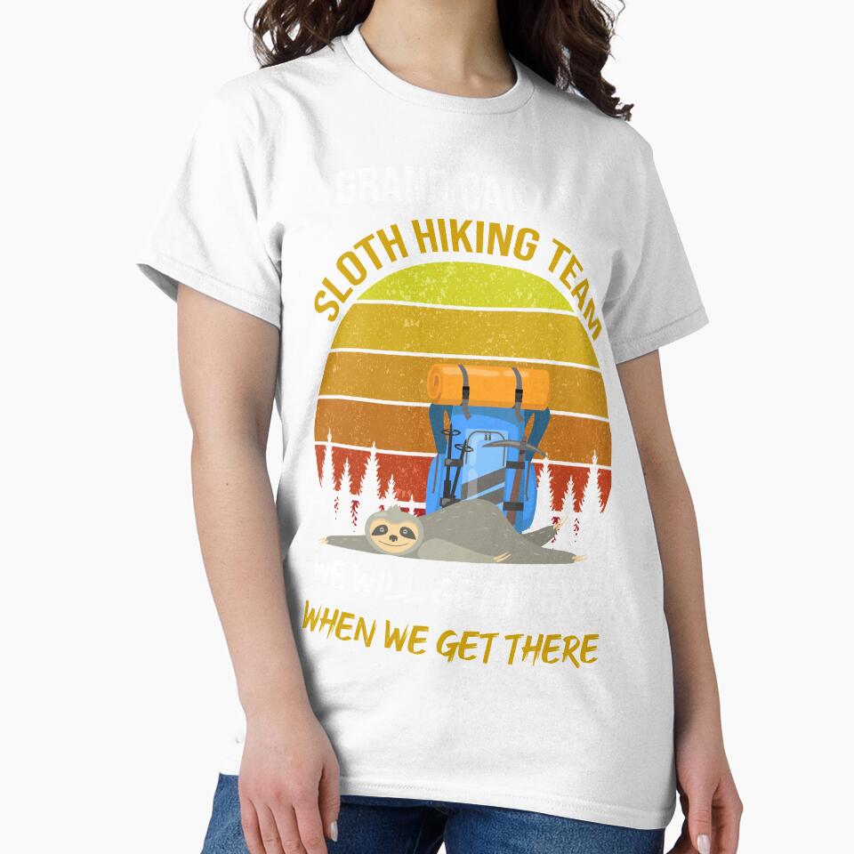 Grand Canyon Sloth Hiking Team We Will Get There When We Get There by WhiteTears