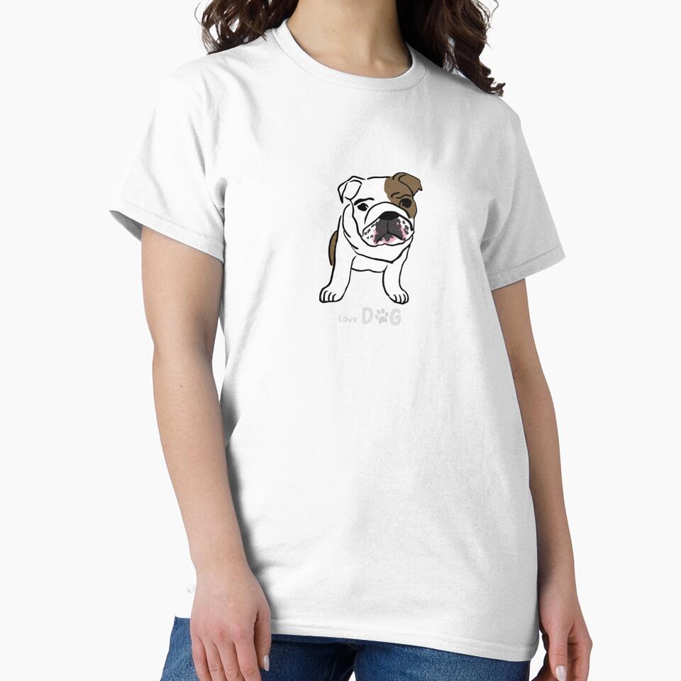 Love Dog Race T-shirt, design funny t-shirt Gift friends, social, "Funny  T-Shirt. by SittipongDesign