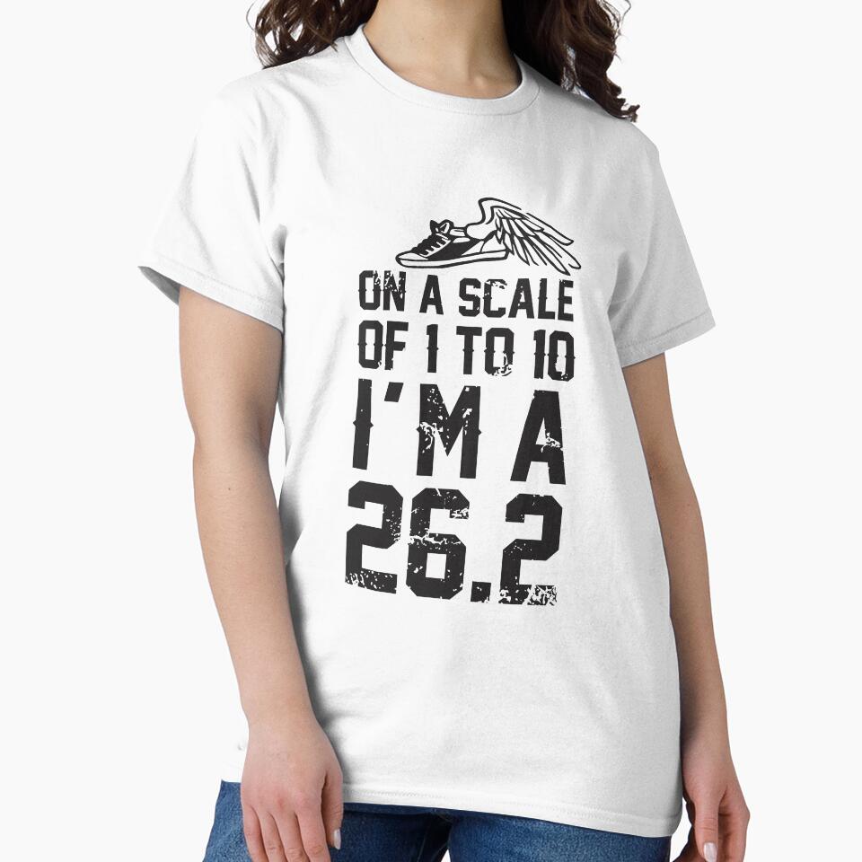 On a scale of 1 to 10 cross country marathon runner gift by hadleydesigns