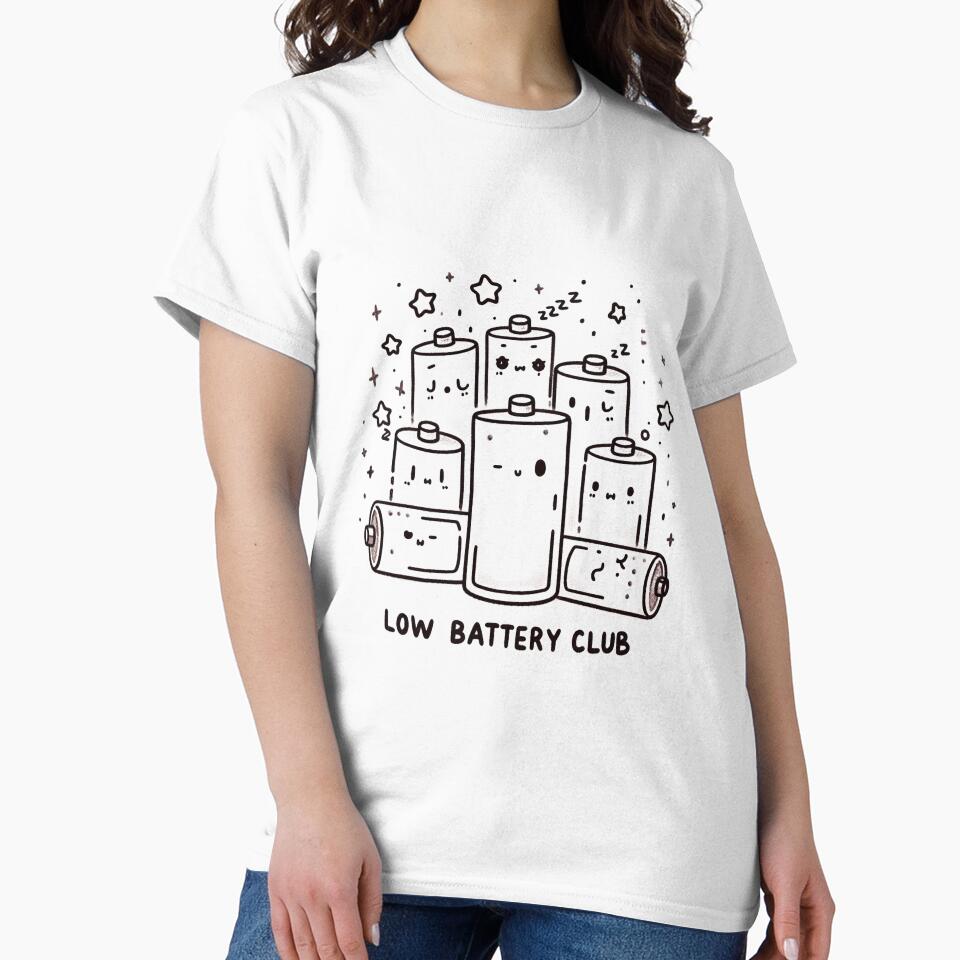 Low Battery Club – Social Battery Empty – Introvert Energy by Low Battery Society