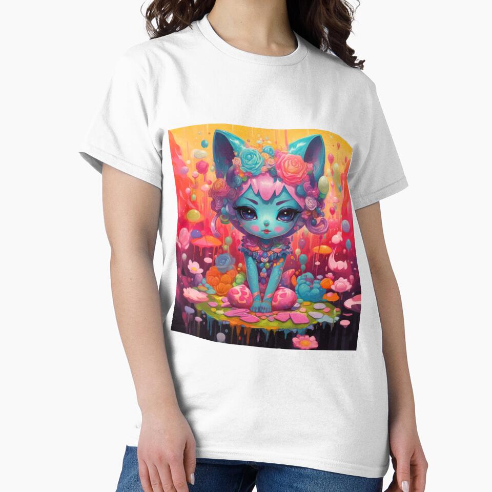 Flower power cat 2 by KreaKat