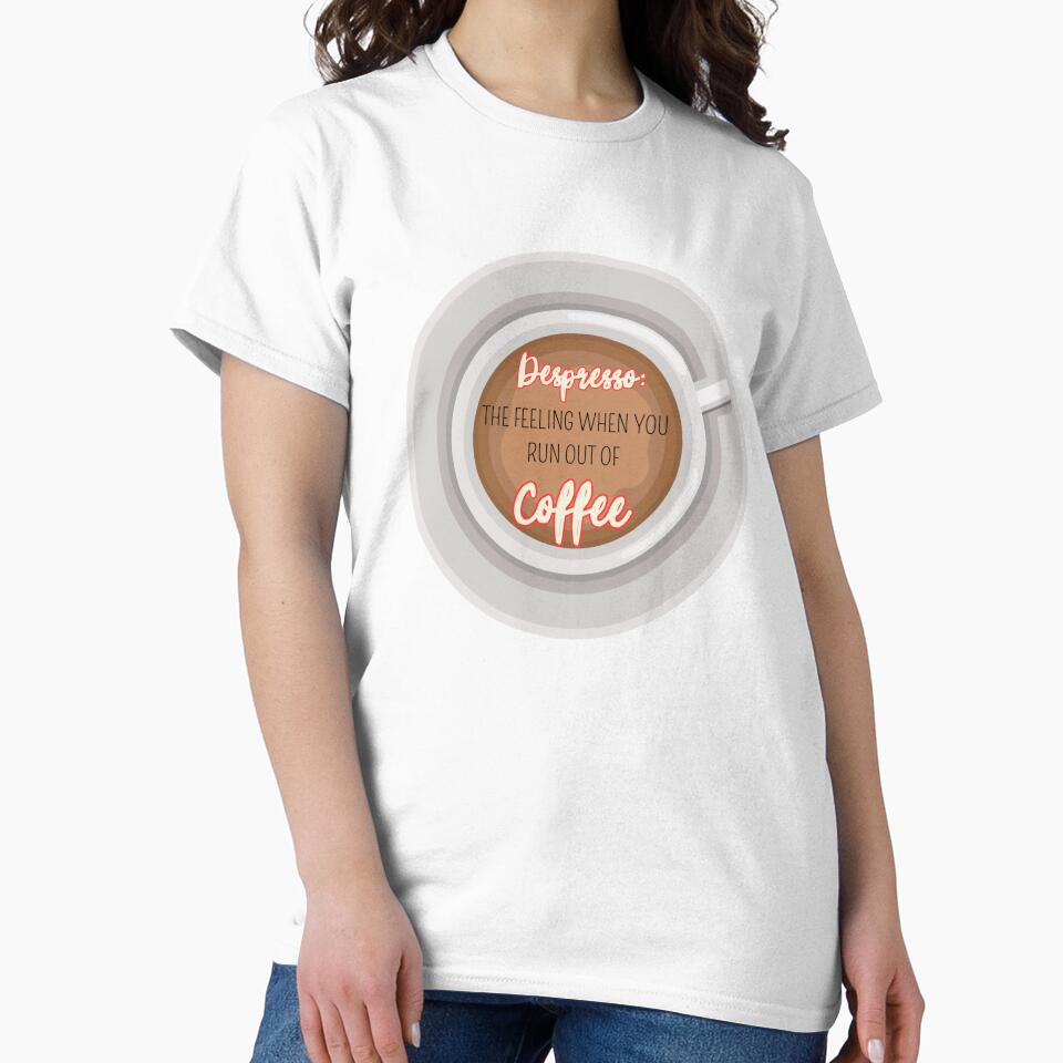 Depresso – Funny Coffee Lover Quote by J0b4t