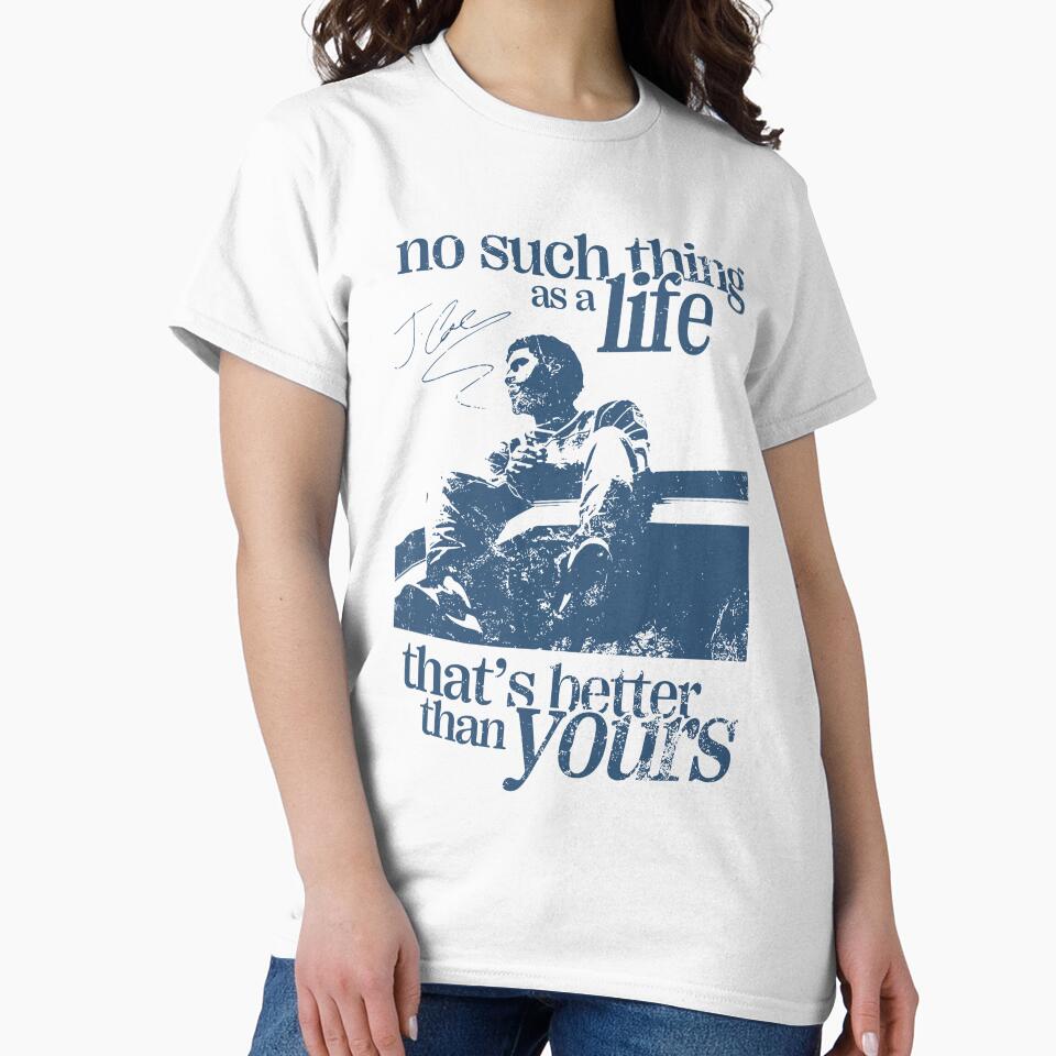 J. Cole Love Yourz Lyric Design – 2014 Forest Hills Drive Blue Graphic by Novaque