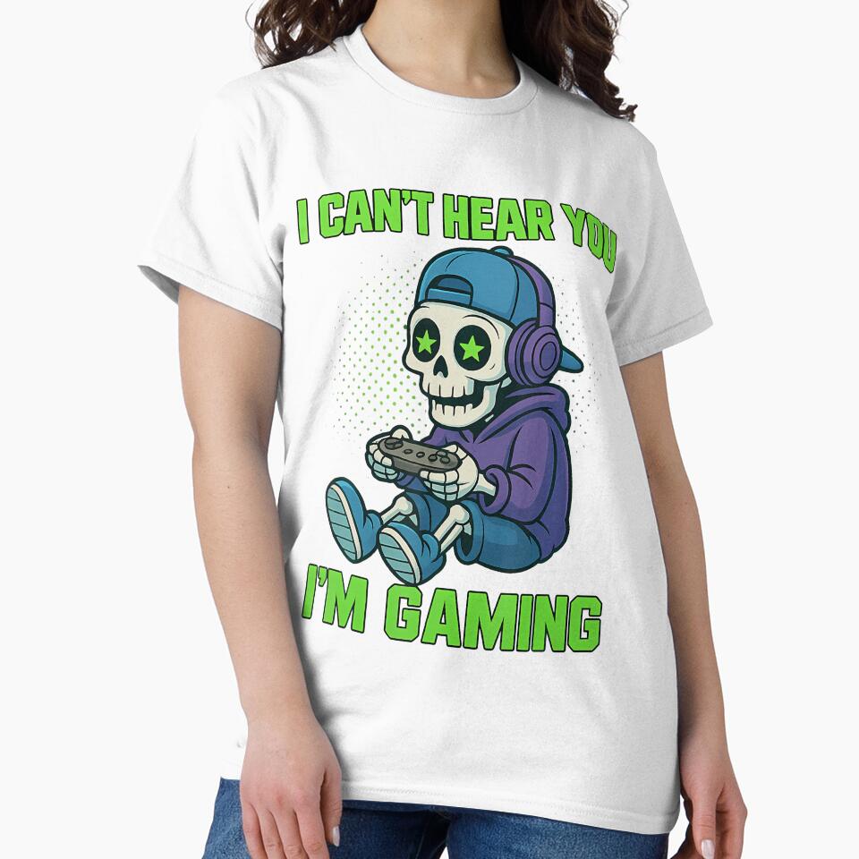 Gamer Can't Hear You I'M Gaming Video Games Gamer by malhanasbih