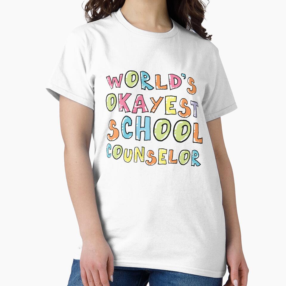World's Okayest School Counselor Gift Idea by betternotes