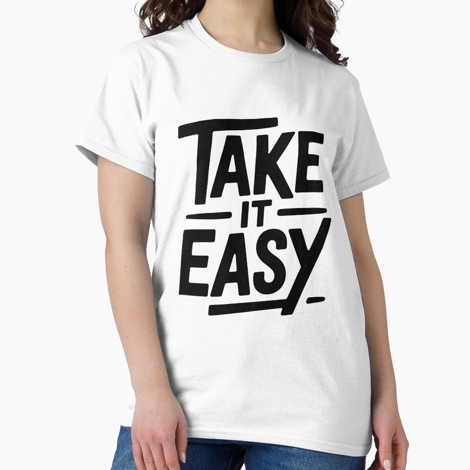 TAKE IT EASY – Bold Typo by Atelier Nori