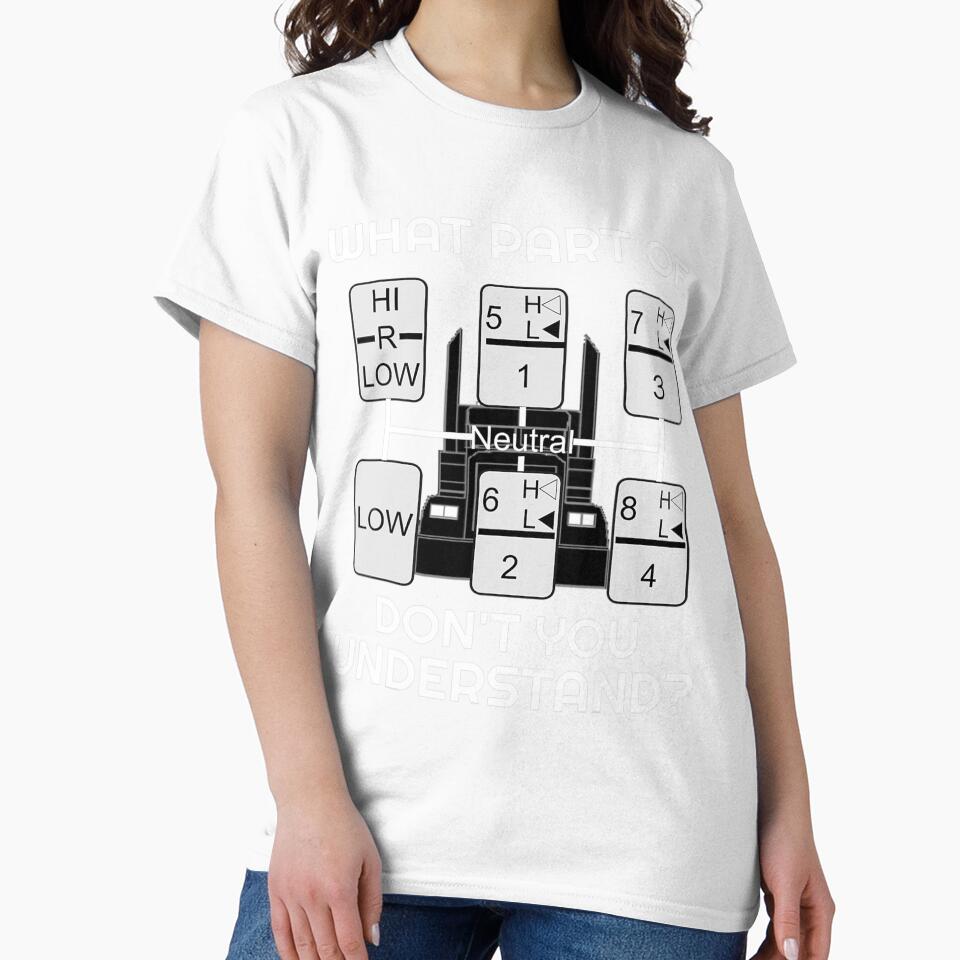 Funny Trucker - Truck Driver Gifts for Trucking Dads by backearmuffs275