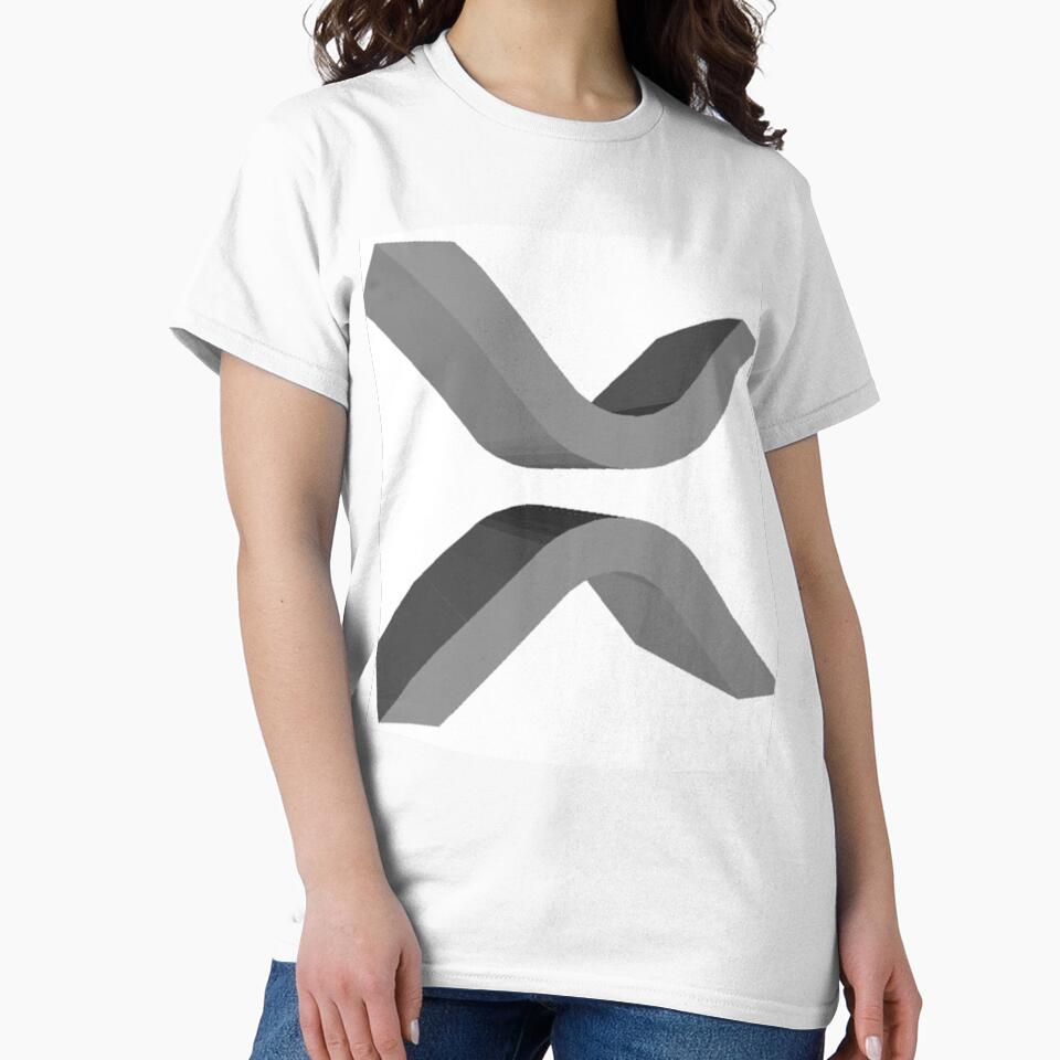 XRP cryptocurrency - XRP Essential 3D  Classic by JayDWorld