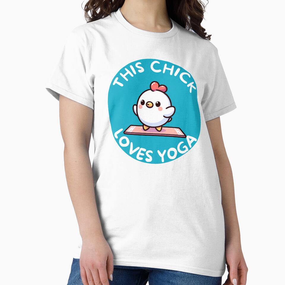 Funny Chicken Yogi by DivineMovement