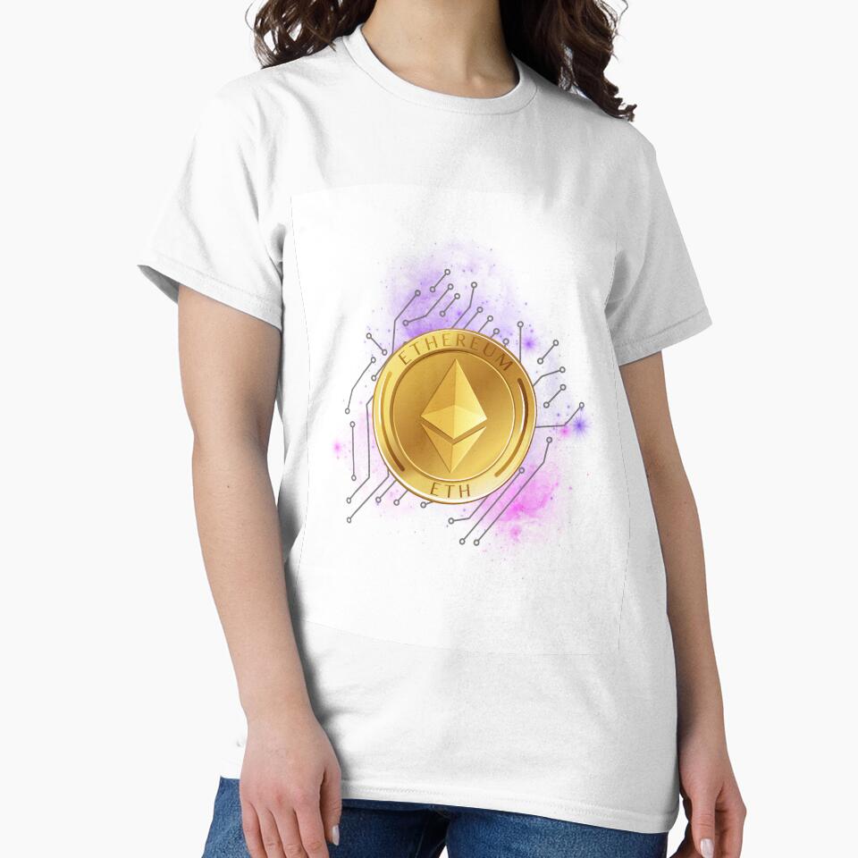 Crypto Ethereum Wall Art by Gaynor Burrows