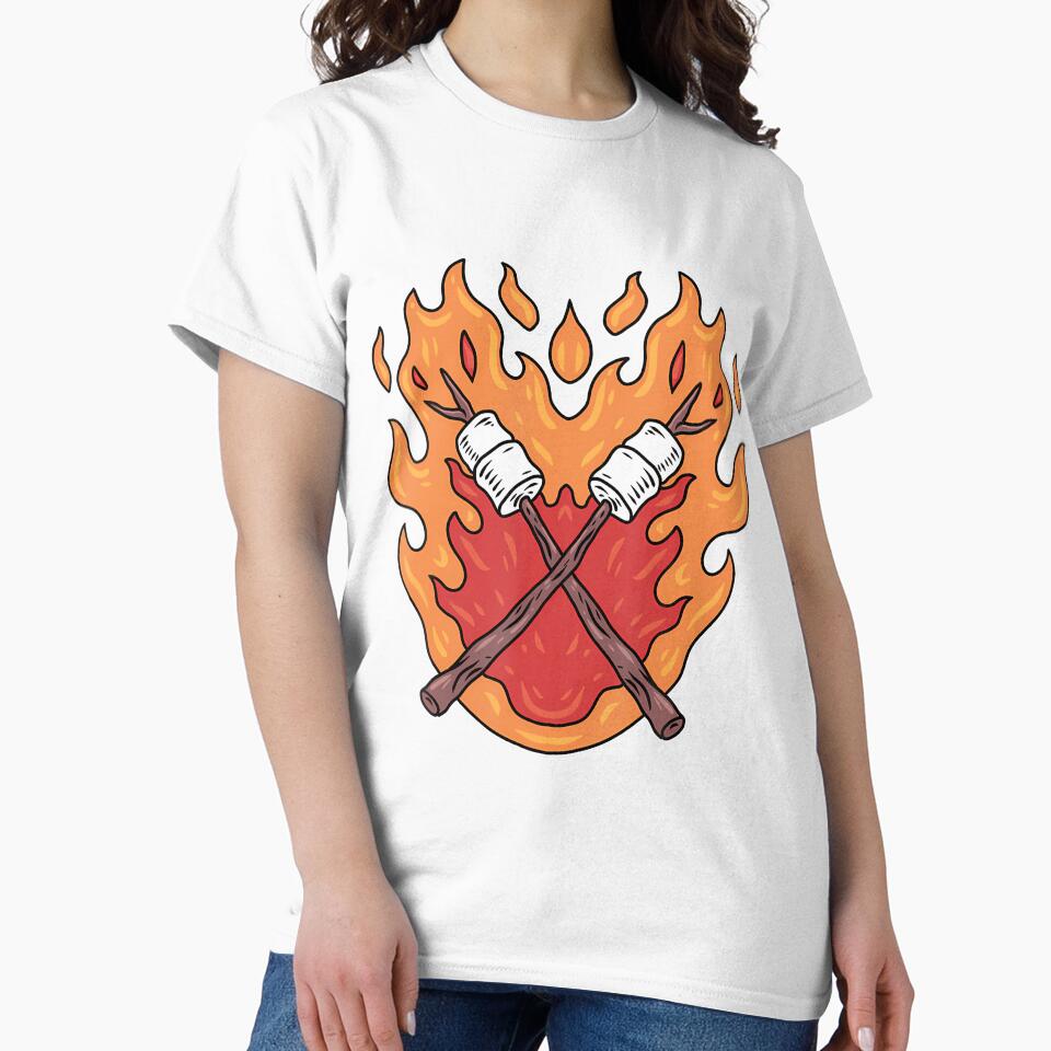 Camper Outdoor Campfire Marshmallow Camping by oglesum
