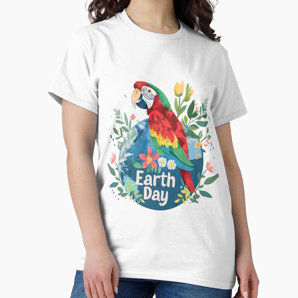 Parrot Protector - Celebrate Earth Day by VisualArtsOasis