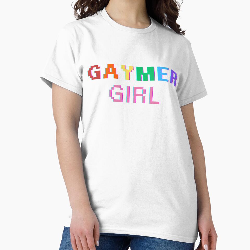 Gaymer Girl Pride Flag Rainbow Gay Gamer by NimuehArt