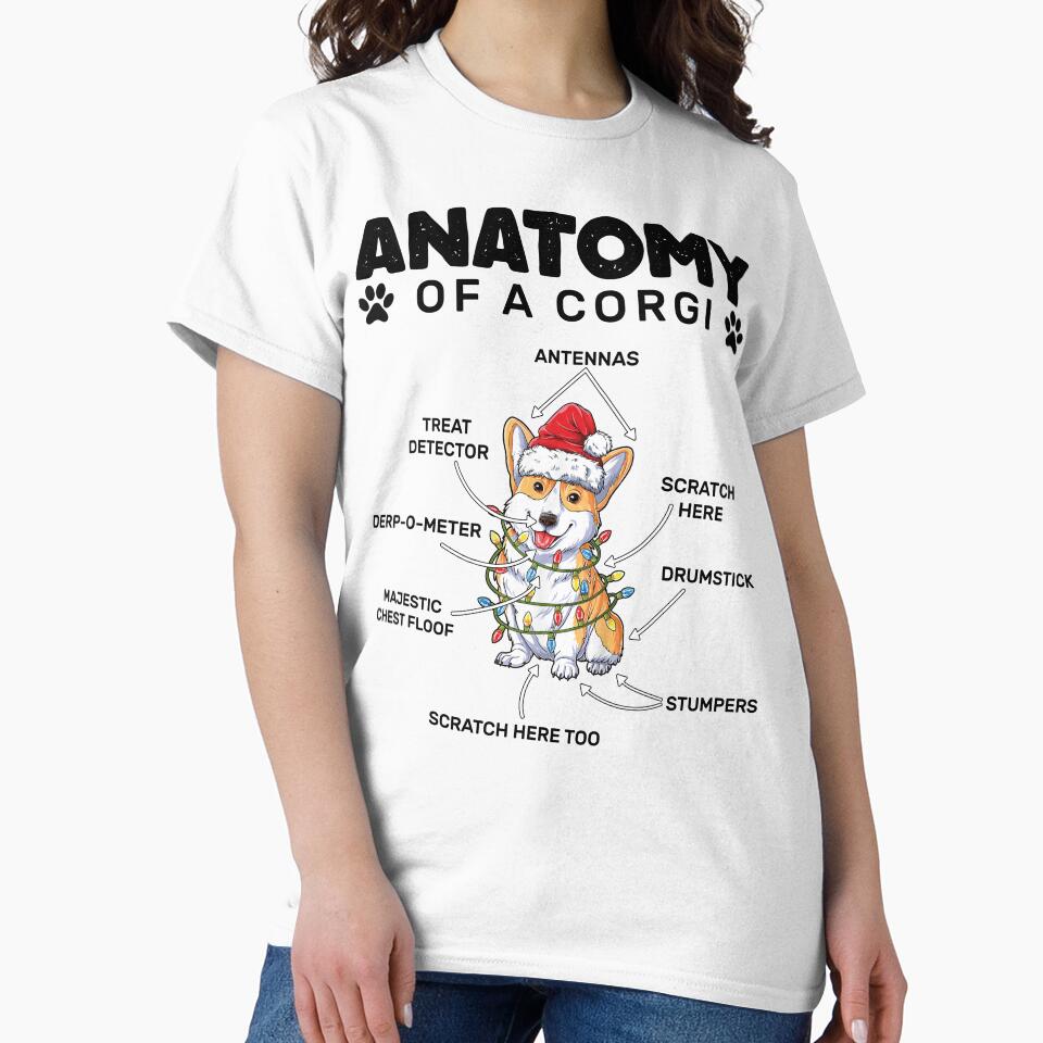 Anatomy of a Corgi Christmas Dog Lovers by Pexilus
