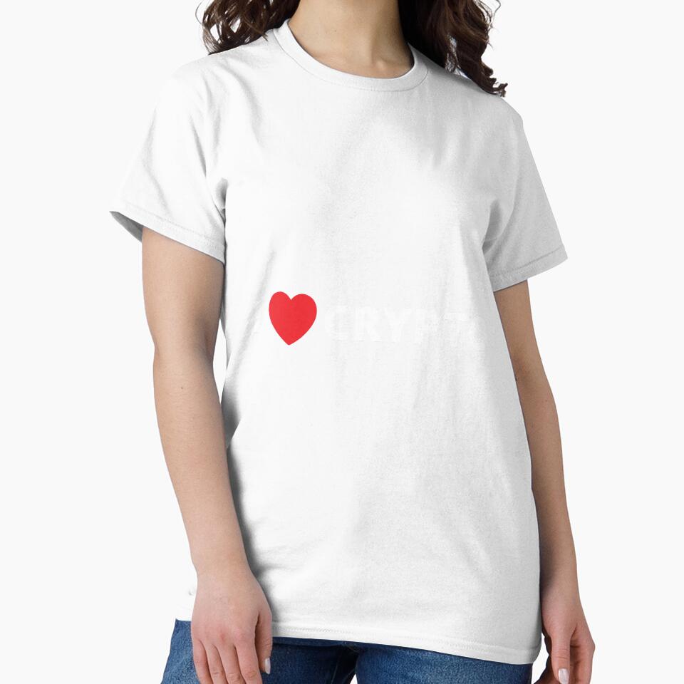 I Love Crypto by FreeWillDesign