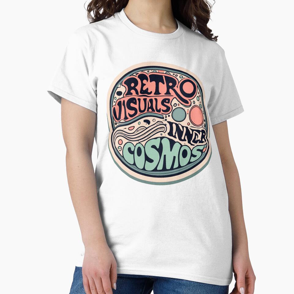 Retro Visuals Inner Cosmos by InkBlvd