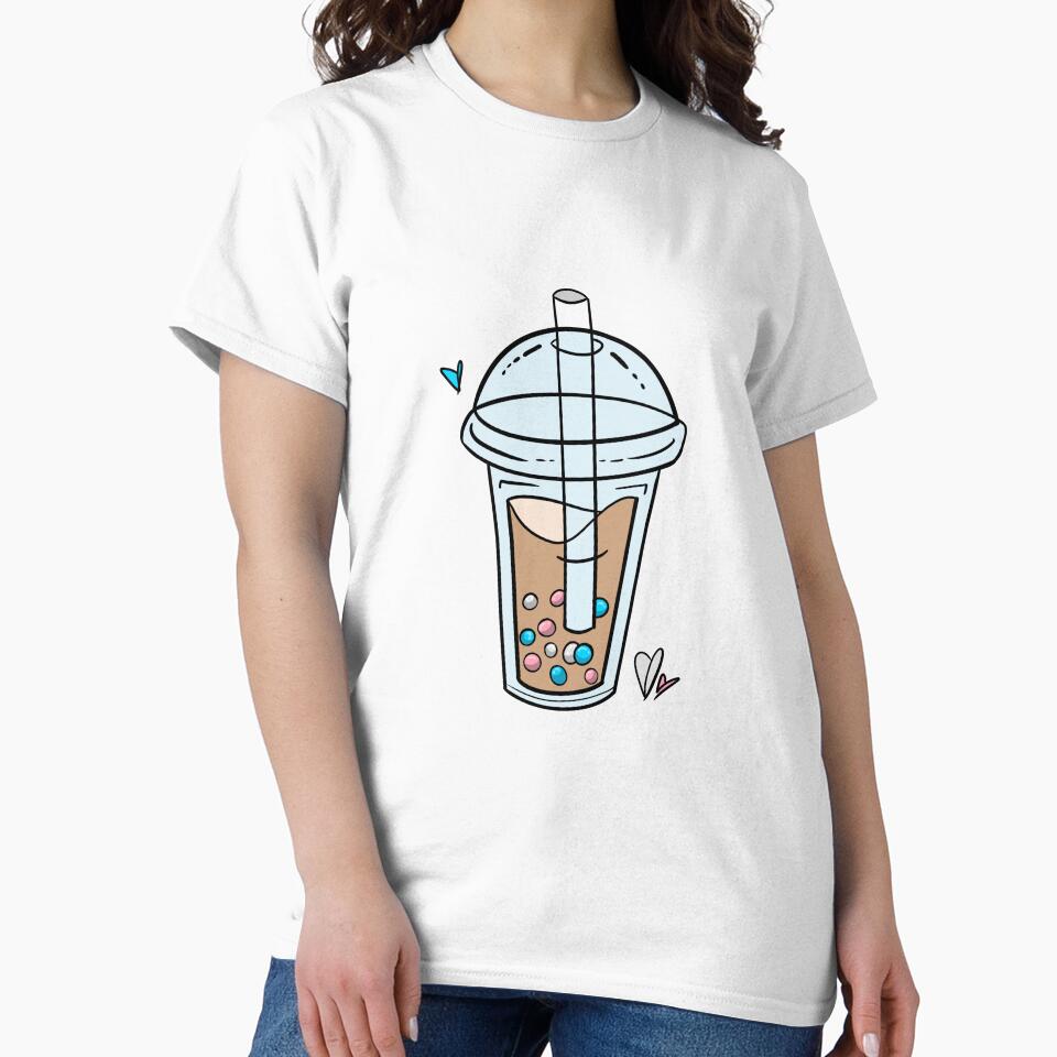 Transgender Pride Bubble Tea by CJ Vanderbeek