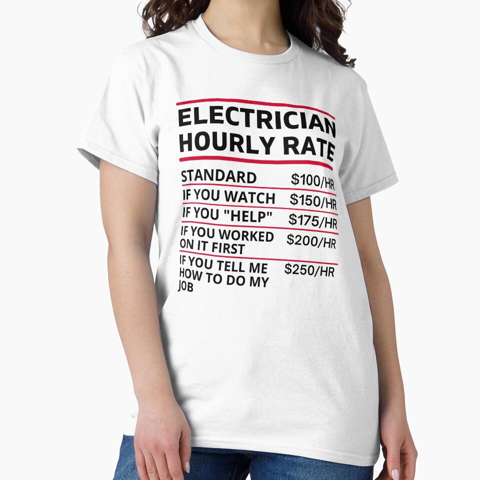 funny electrician hourly rate by funnyteen18