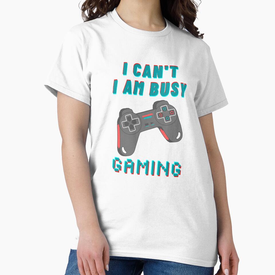 I can't i am busy gaming by aoichan3939