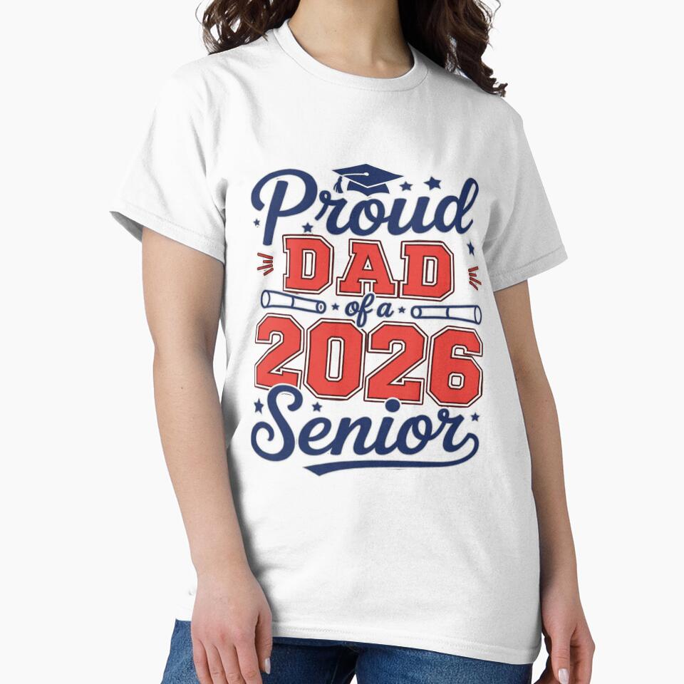 Proud Dad Of A 2026 Senior by Thread&Fable
