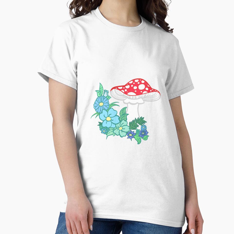Mushroom top by CandyHeartsArts