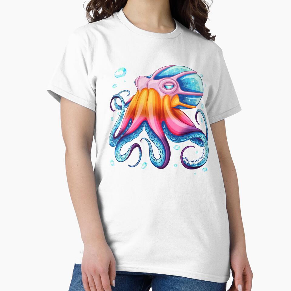 Sir Tentacles -- Magical Octopus by KrystalBStudios