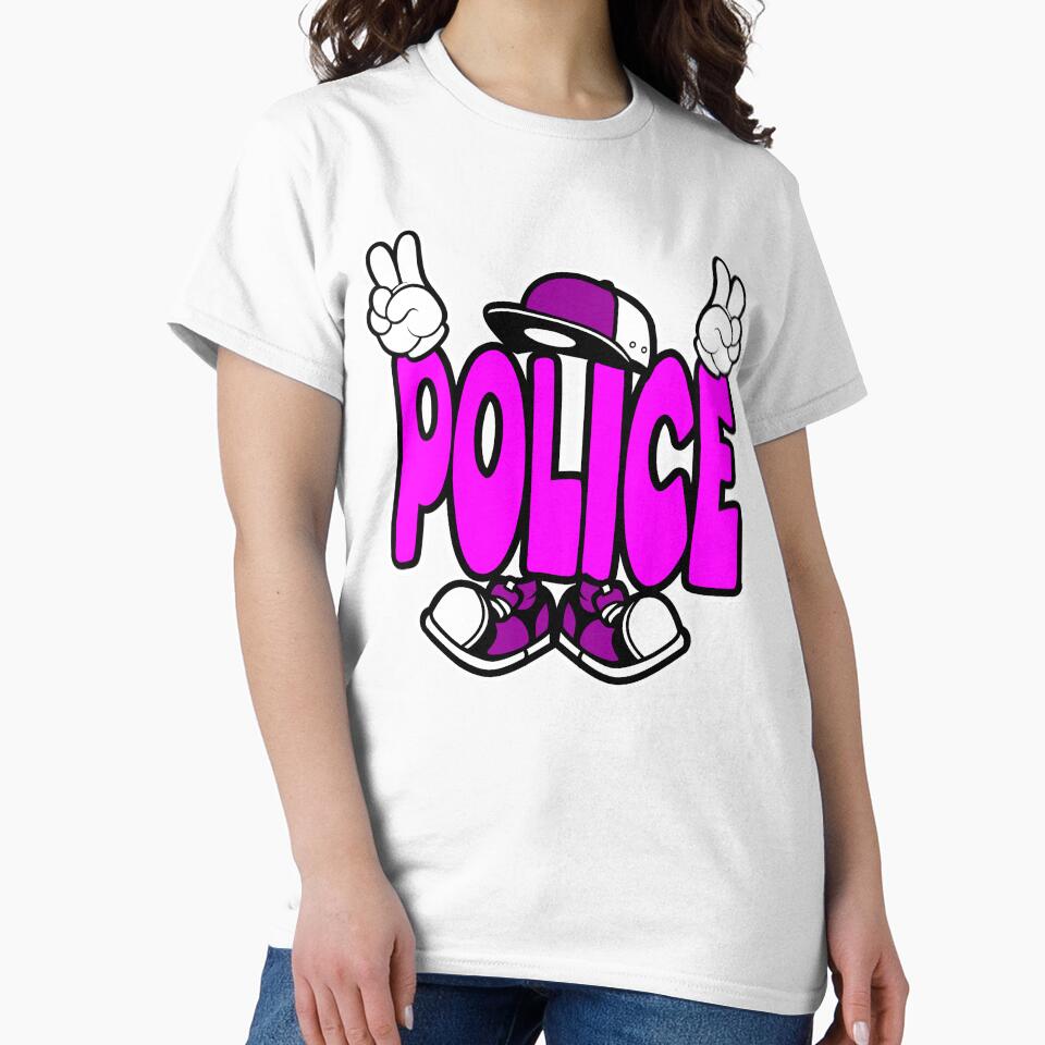 Police - PROFESSIONS Design Character Bold Retro by NFTWords