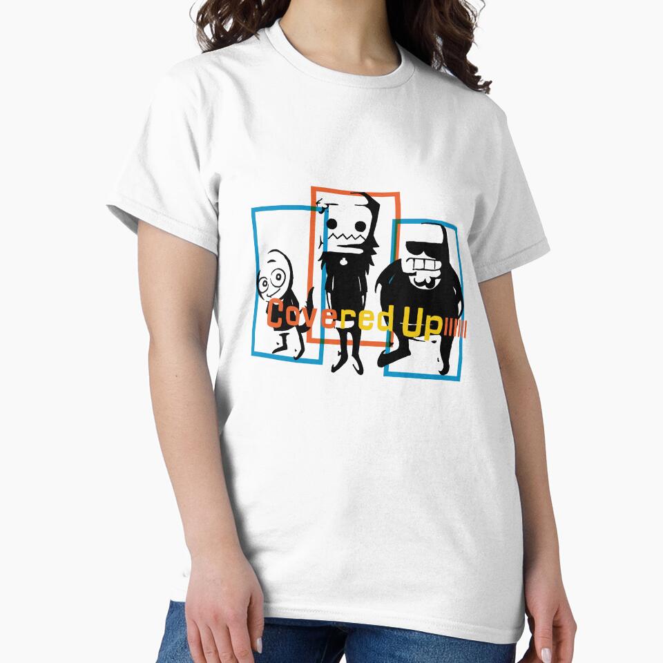 Covered UP Band Tee by PutoTyraStudio