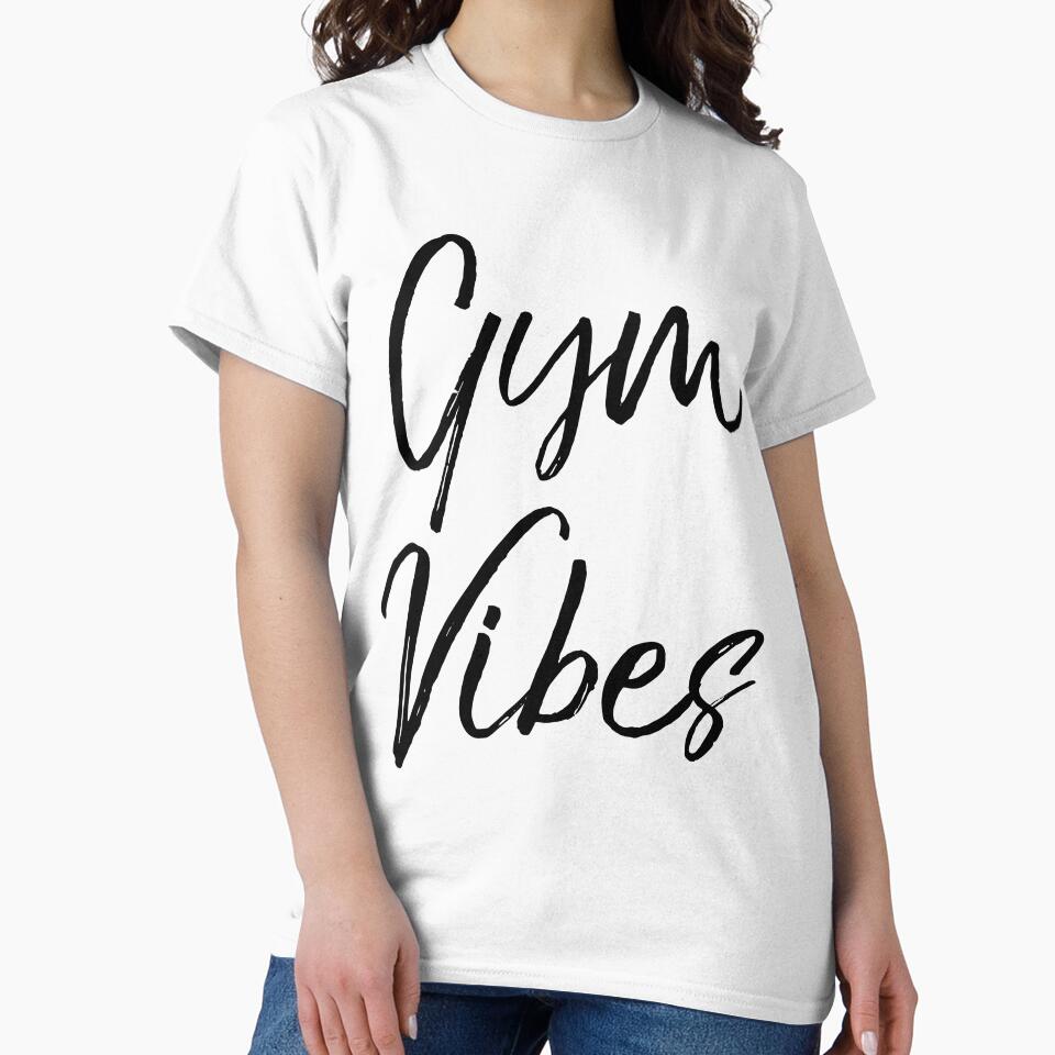 Gym Vibes Funny Workout Quote by TNDesignStudio