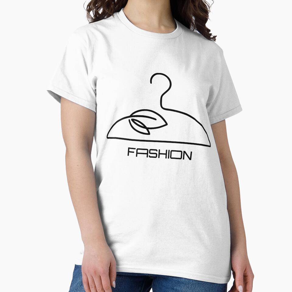 Minimalist Fashion Hanger Line Art | Modern Fashion Illustration by Nathalia Montoro