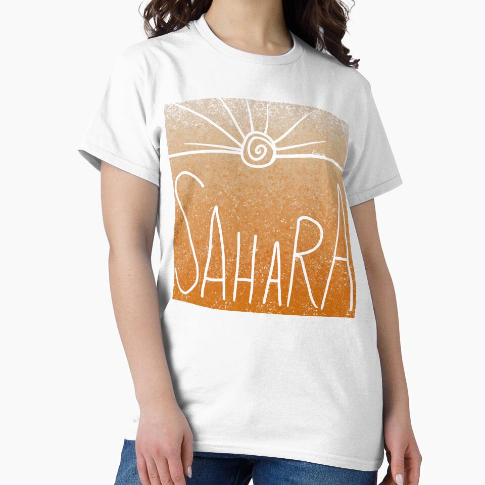 Sahara desert design by Mermaso Art