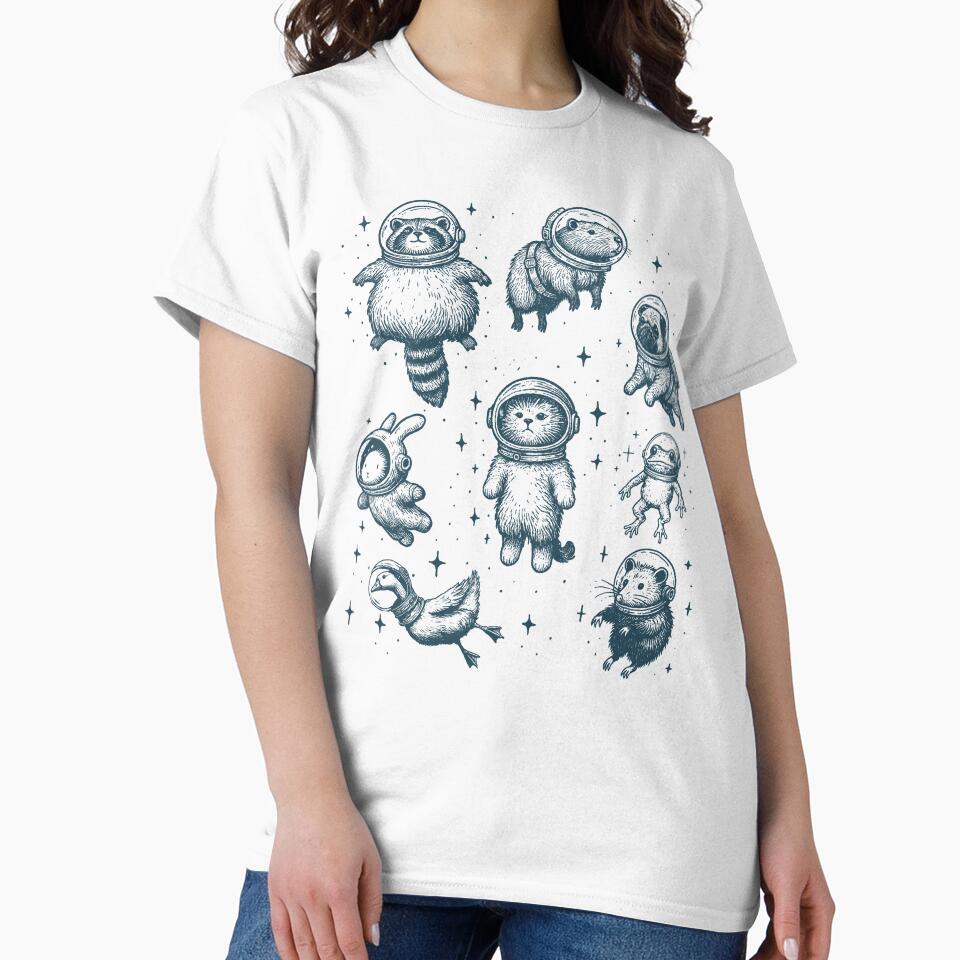 Funny Cat Meme Animals In Space by RebeccaLittlee
